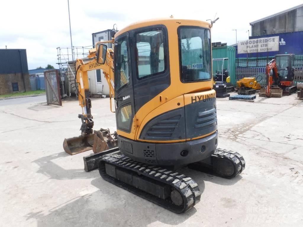 Hyundai Robex 27 Z-9 Minigravere <7t