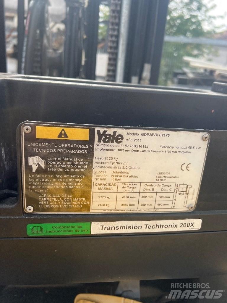 Yale 2500D Diesel Trucker