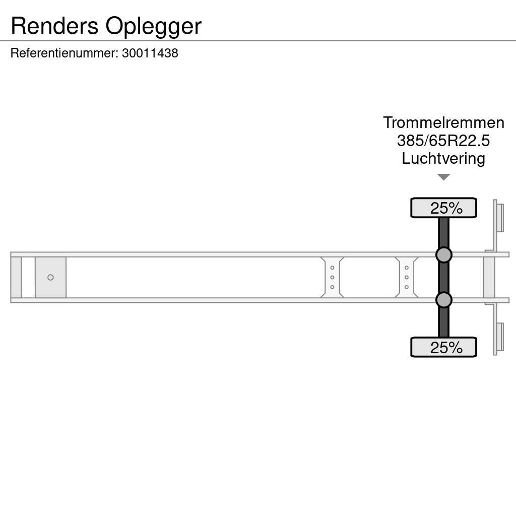 Renders Oplegger Lettisolert skaptrailer