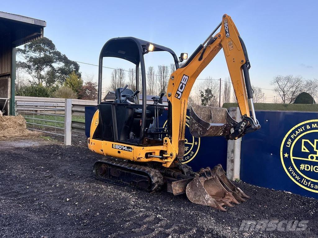 JCB 8014 Spesialtilpassede gravemaskiner