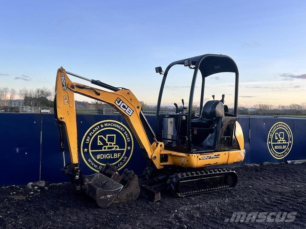 JCB 8014 Spesialtilpassede gravemaskiner