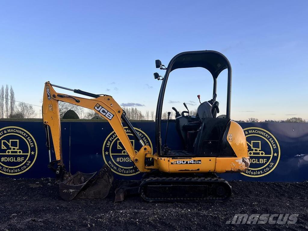JCB 8014 Spesialtilpassede gravemaskiner