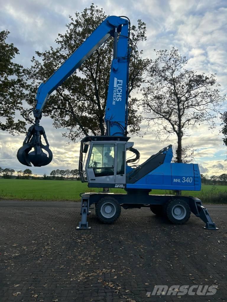 Fuchs 340 Gravemaskiner for avfallshåndtering