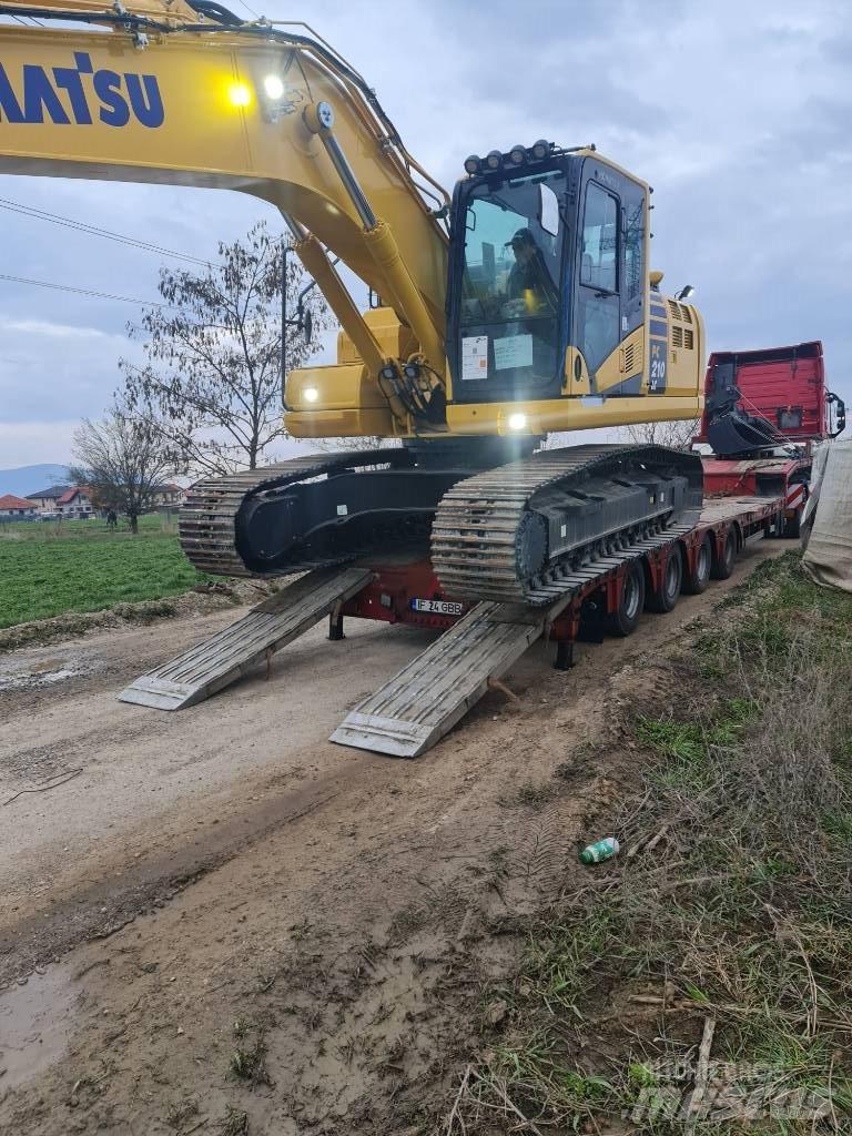 Komatsu PC210LC-11 Beltegraver