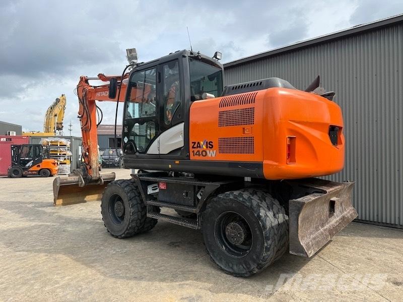 Hitachi ZX 140 W-5 Hjulgravere