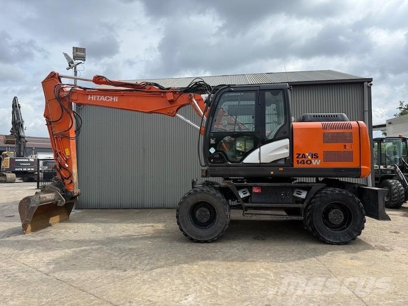 Hitachi ZX 140 W-5 Hjulgravere