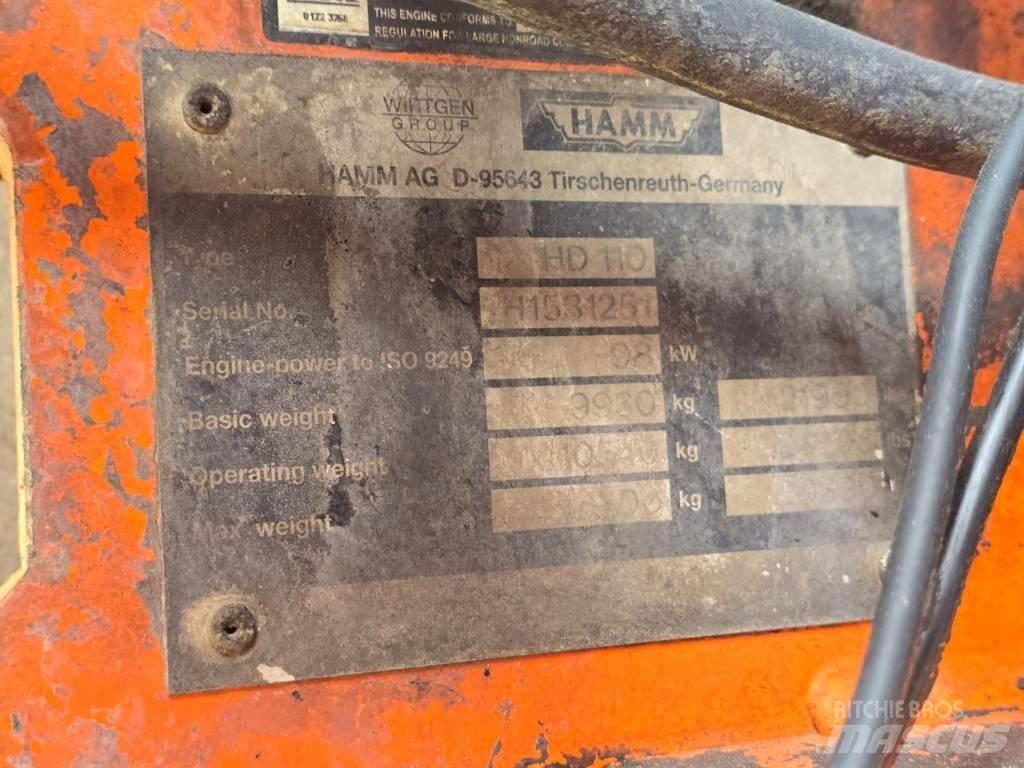 Hamm HD 110 Tandem Valser