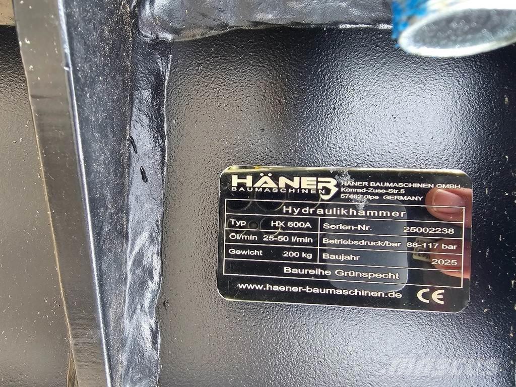  Haner HX600A Hydrauliske hammere