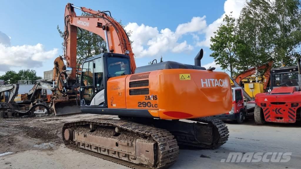 Hitachi ZX 290 LC-5B Beltegraver