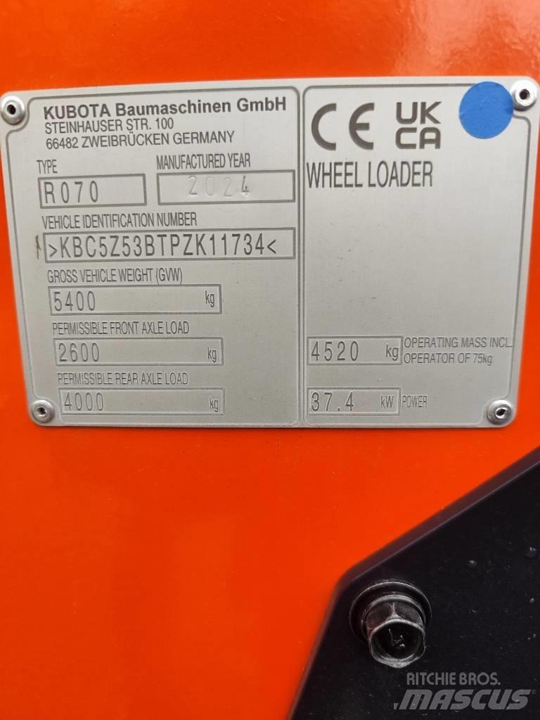 Kubota R 070 Hjullastere