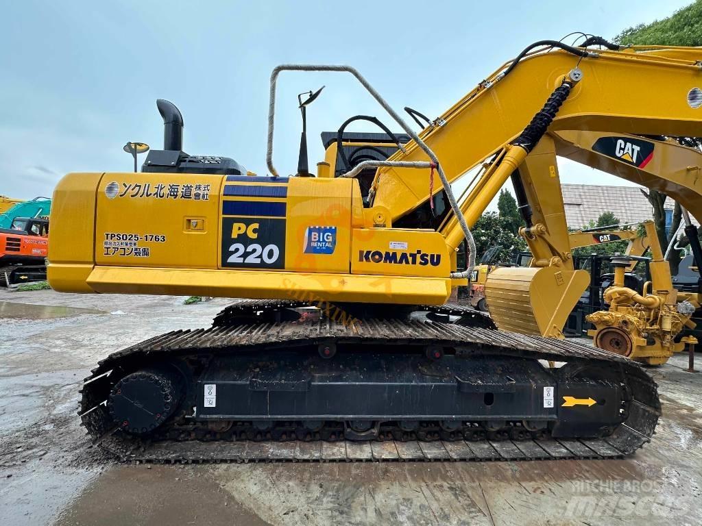 Komatsu PC 220 Beltegraver