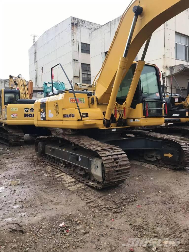 Komatsu pc200-7 Beltegraver