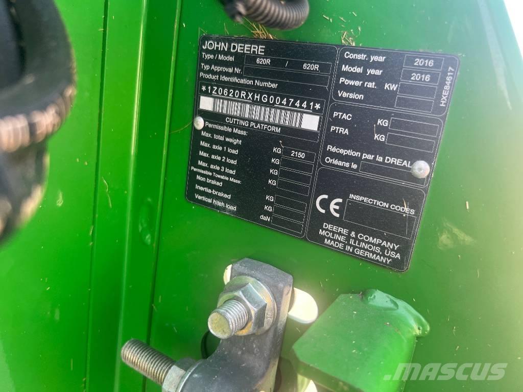 John Deere T 550 Skurtreskere