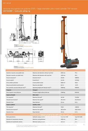  MDT 400BP Borerigger
