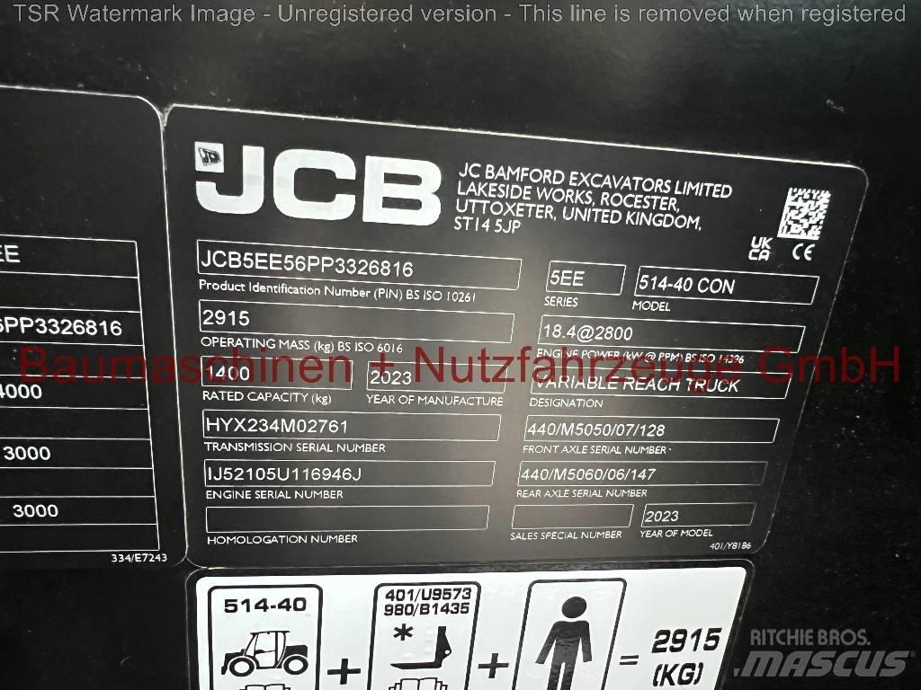 JCB 514-40 CTC -Demo- Teleskoplastere