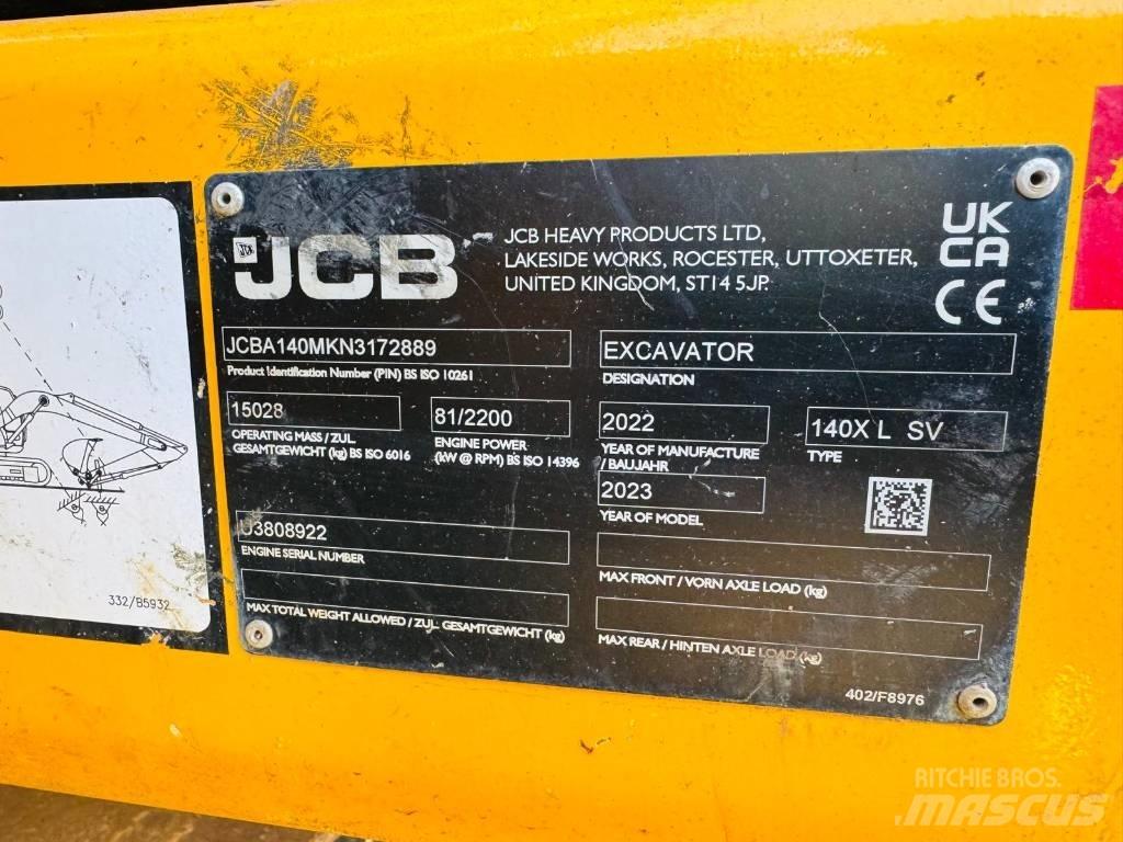 JCB 140 X Beltegraver