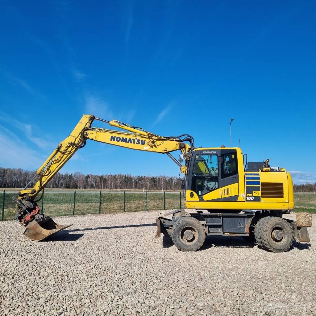 Komatsu PW160 - 11 Hjulgravere
