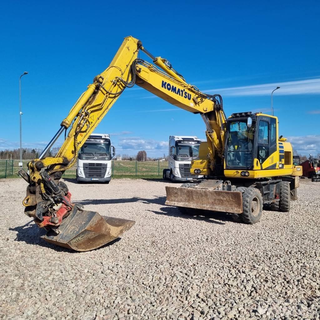 Komatsu PW160 - 11 Hjulgravere