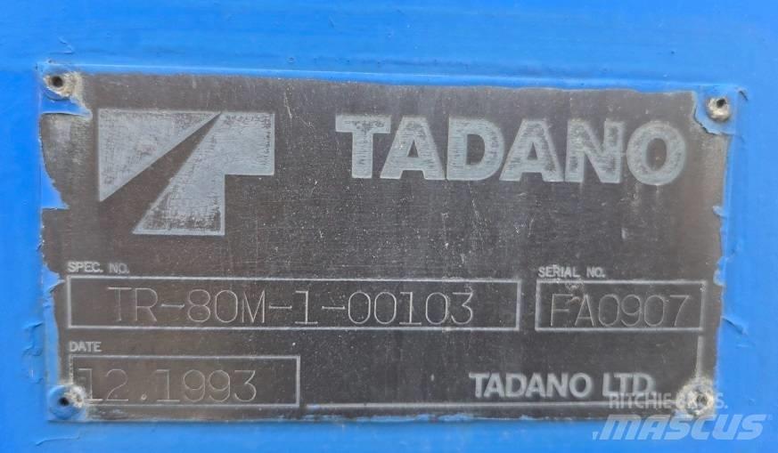 Tadano TR 80 M-1 Røff terreng kraner