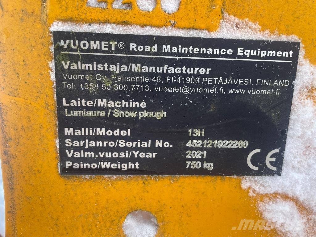 Vuomet 13 H Lumiaura Snøploger- og skjær