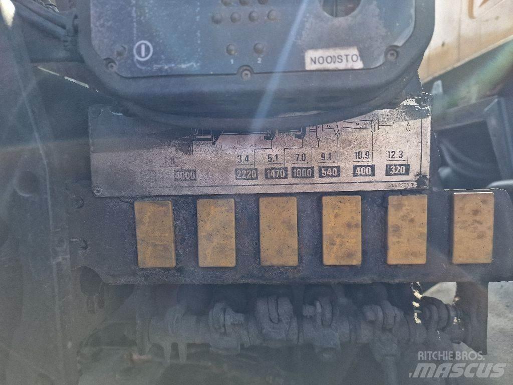 DAF 1700 TURBO Tippbil