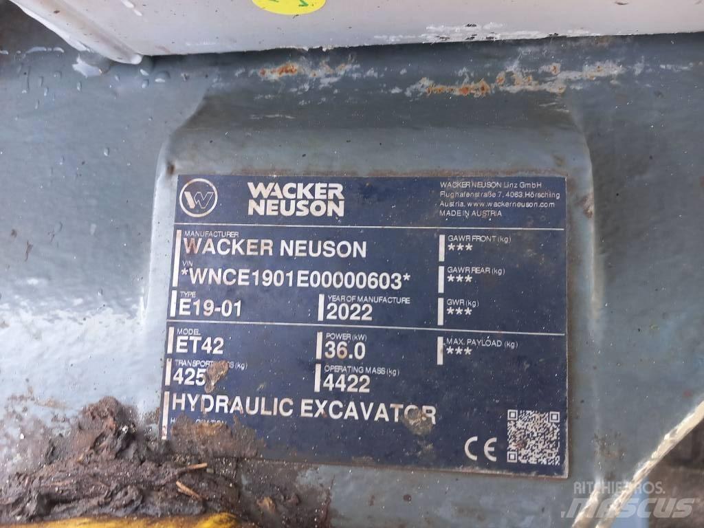 Wacker Neuson ET42 Beltegraver