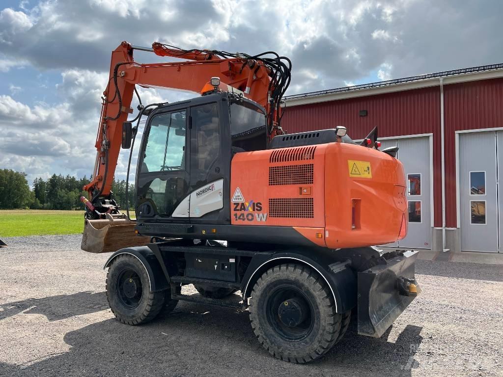 Hitachi ZX 140 W-5 Hjulgravere