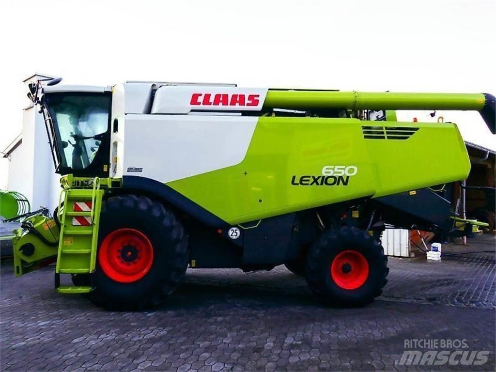 CLAAS lexion 650 Skurtreskere