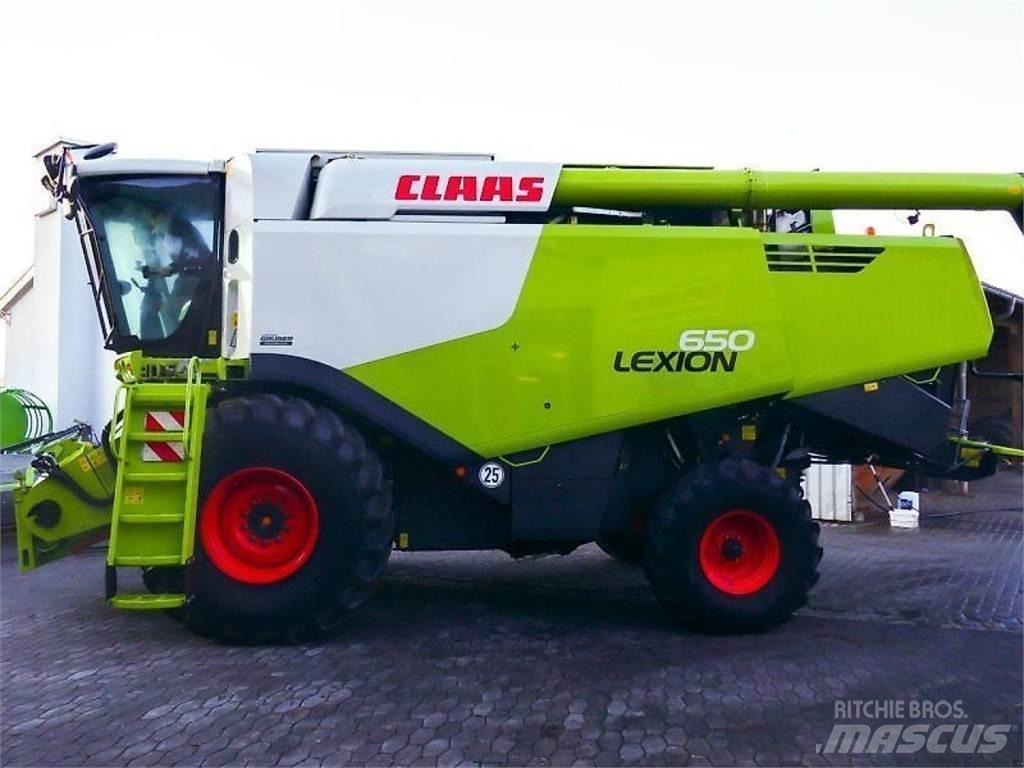 CLAAS lexion 650 Skurtreskere
