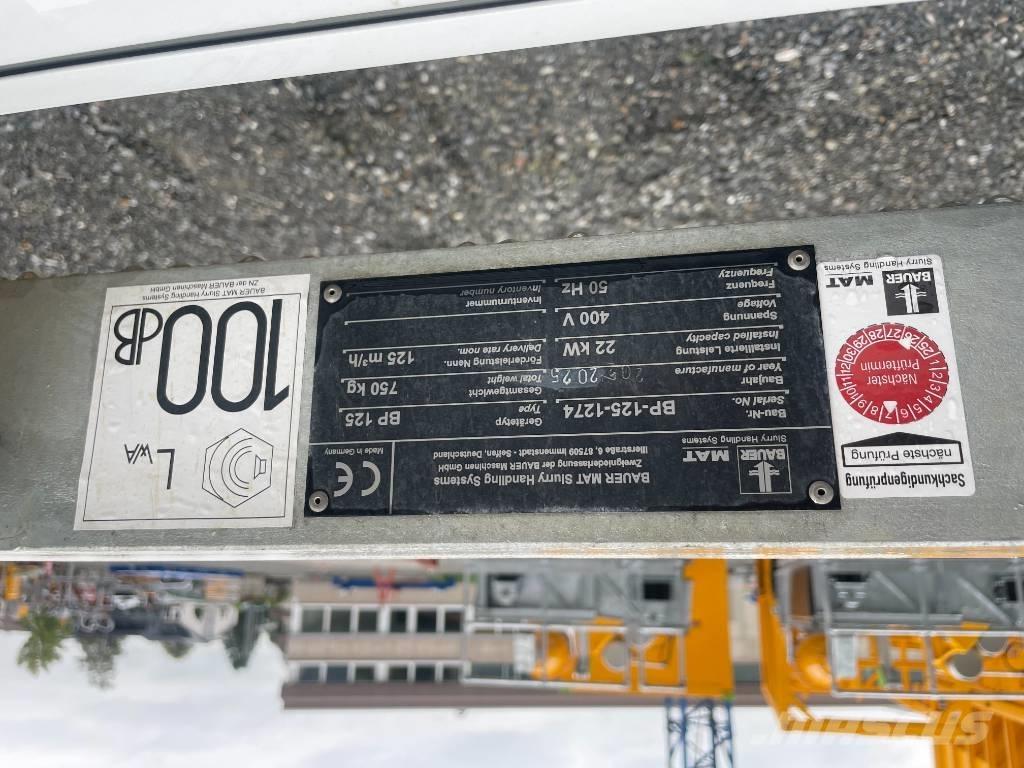 Bauer MAT BP 125 Anlegg - Annet