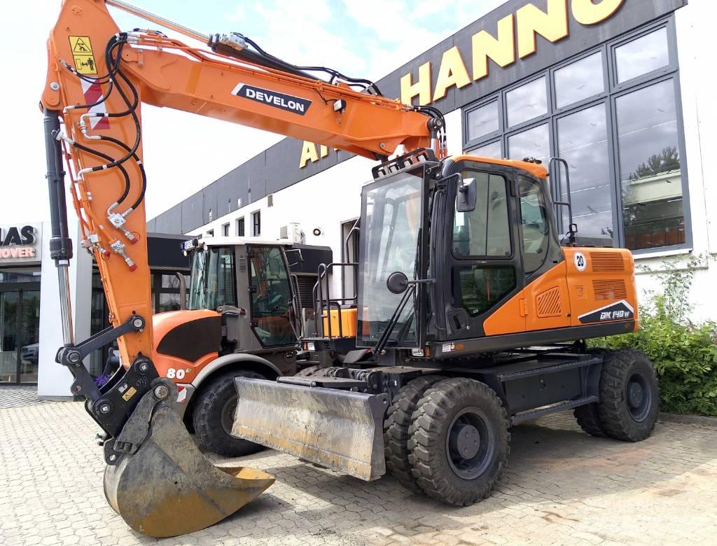 Doosan DX140W-7 Hjulgravere