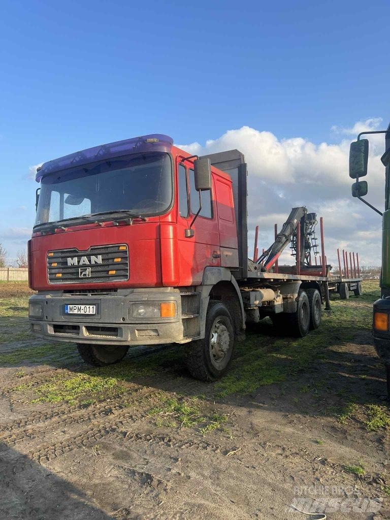 MAN F 2000 Tømmerbiler