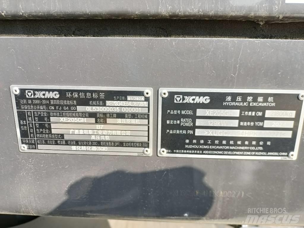 XCMG XE205GH Beltegraver