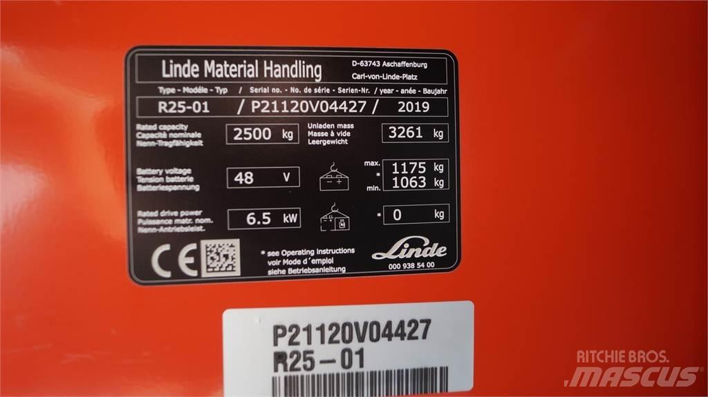 Linde R25 Skyvemasttruck