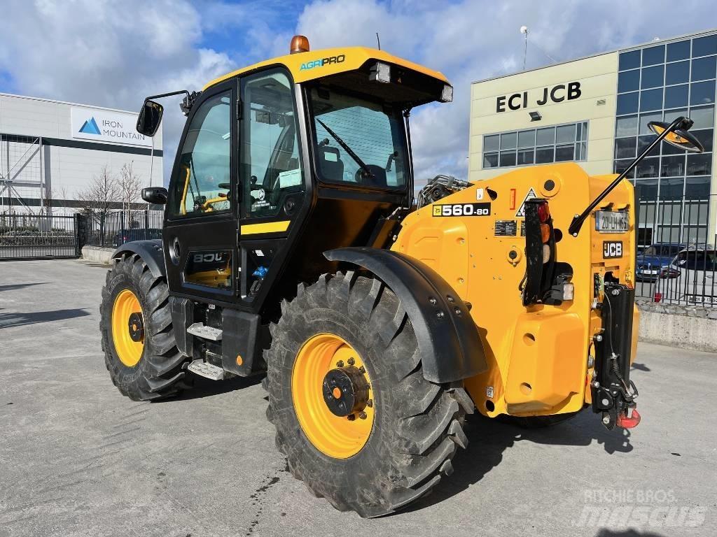 JCB 560-80 AGRI PRO Teleskoplastere