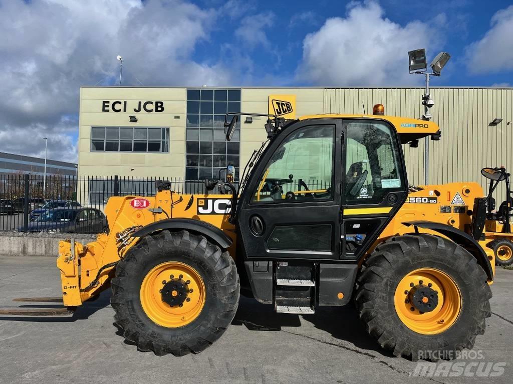 JCB 560-80 AGRI PRO Teleskoplastere