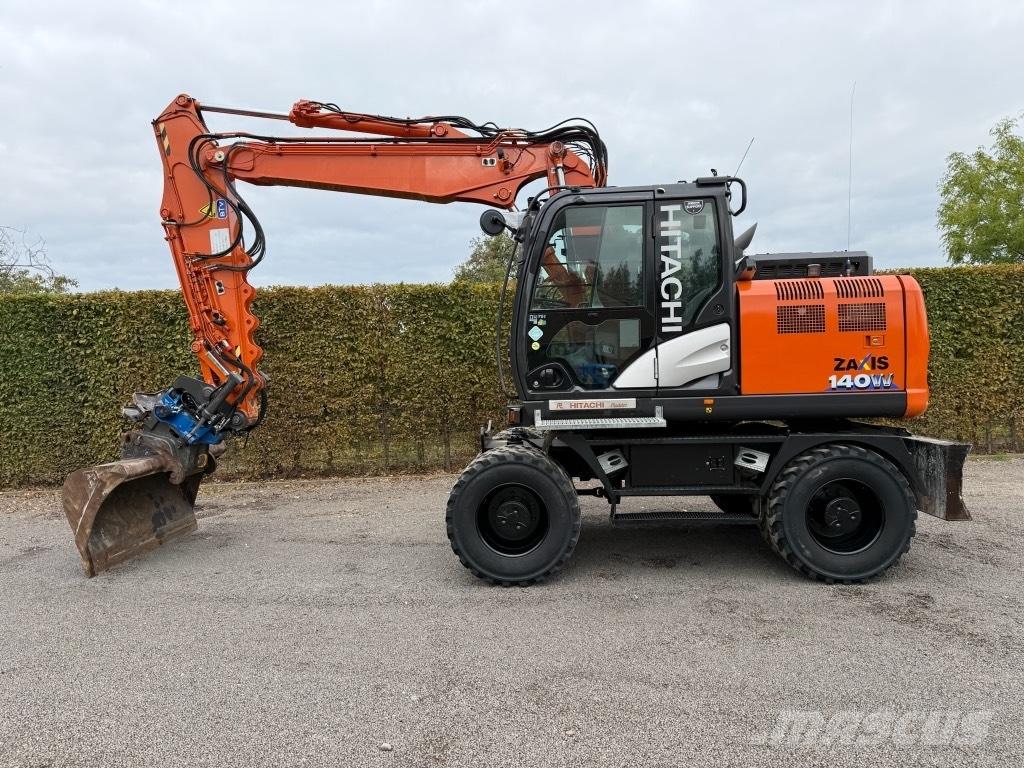 Hitachi ZX 140 W-6 Hjulgravere
