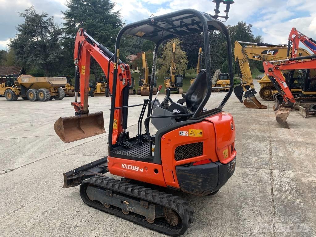Kubota KX 018-4 Minigravere <7t