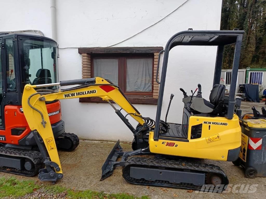 New Holland E 18 B Minigravere <7t