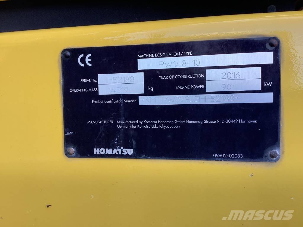Komatsu PW148-10 Hjulgravere