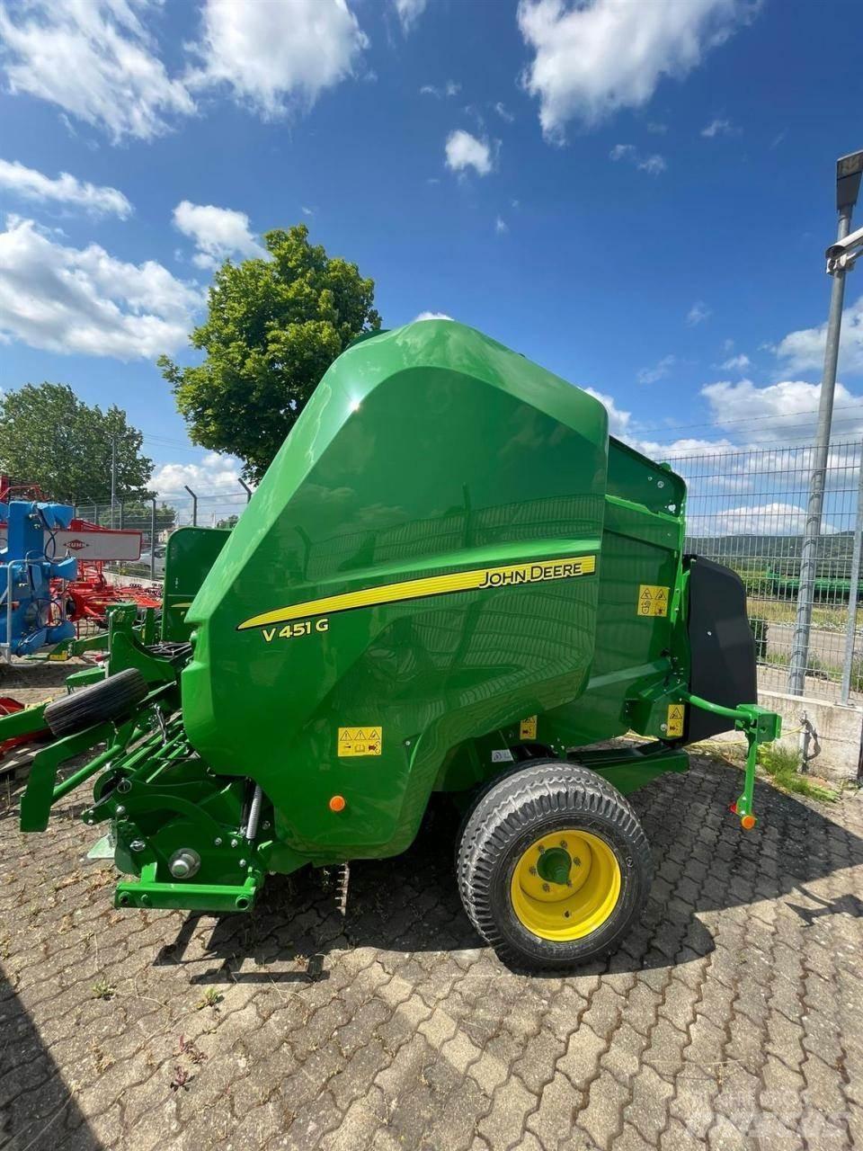 John Deere V451G Rundballepresser