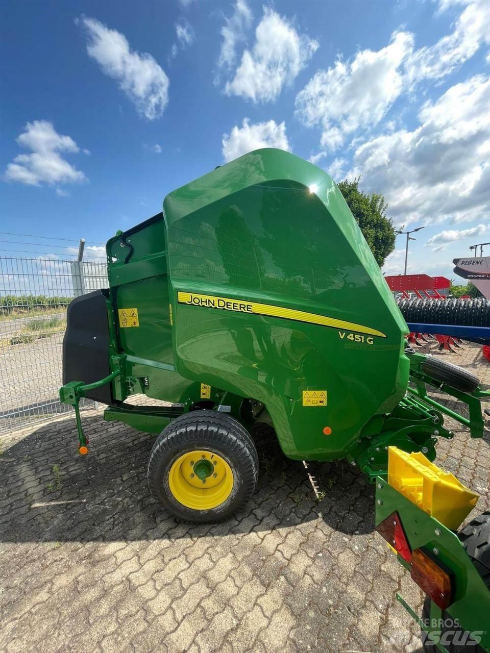 John Deere V451G Rundballepresser