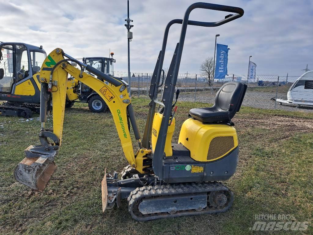 Wacker Neuson 803 Beltegraver