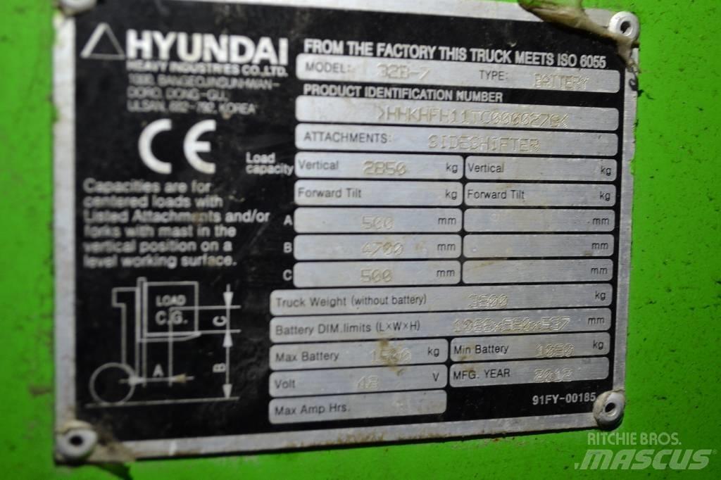 Hyundai 32 B-7 Elektriske trucker