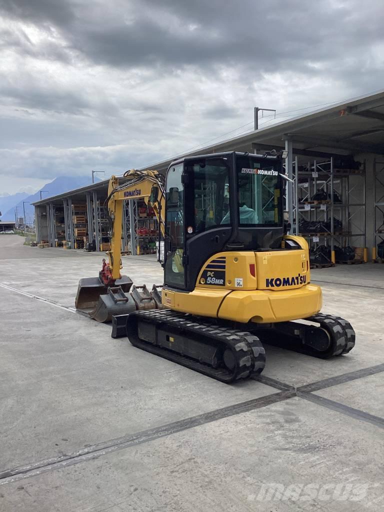 Komatsu PC 58 MR-5E0 Minigravere <7t