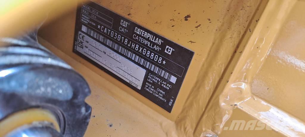 CAT 301.8 Minigravere <7t