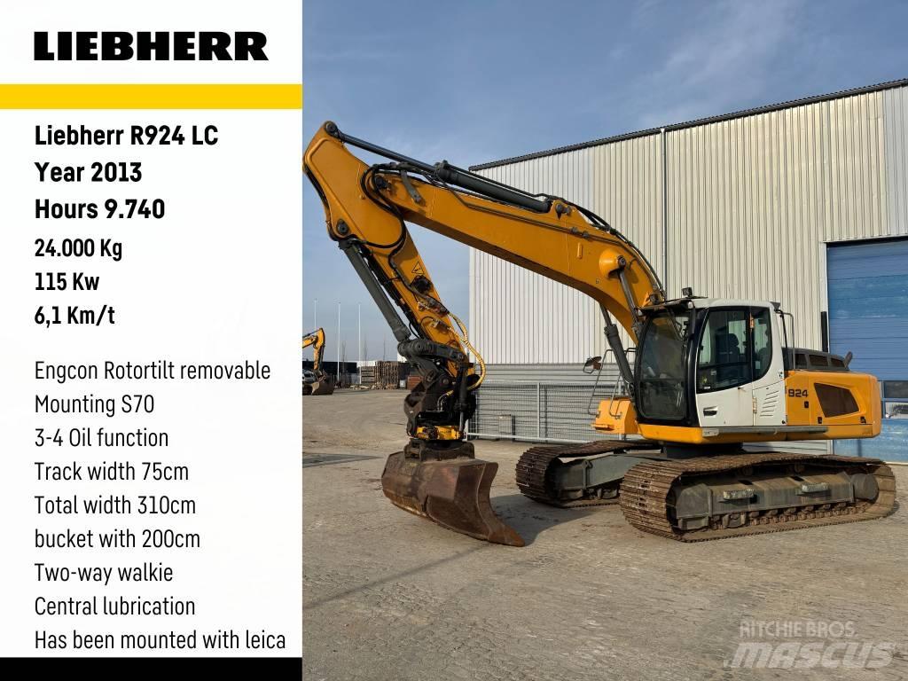 Liebherr R 924 Beltegraver