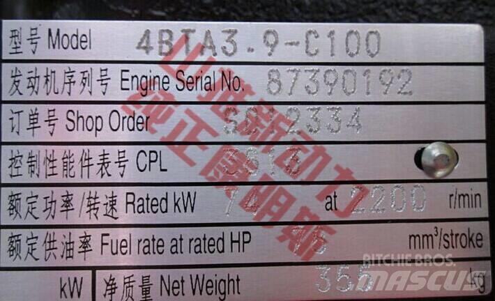 Cummins 4BTA3.9-C80 Transport - Annet