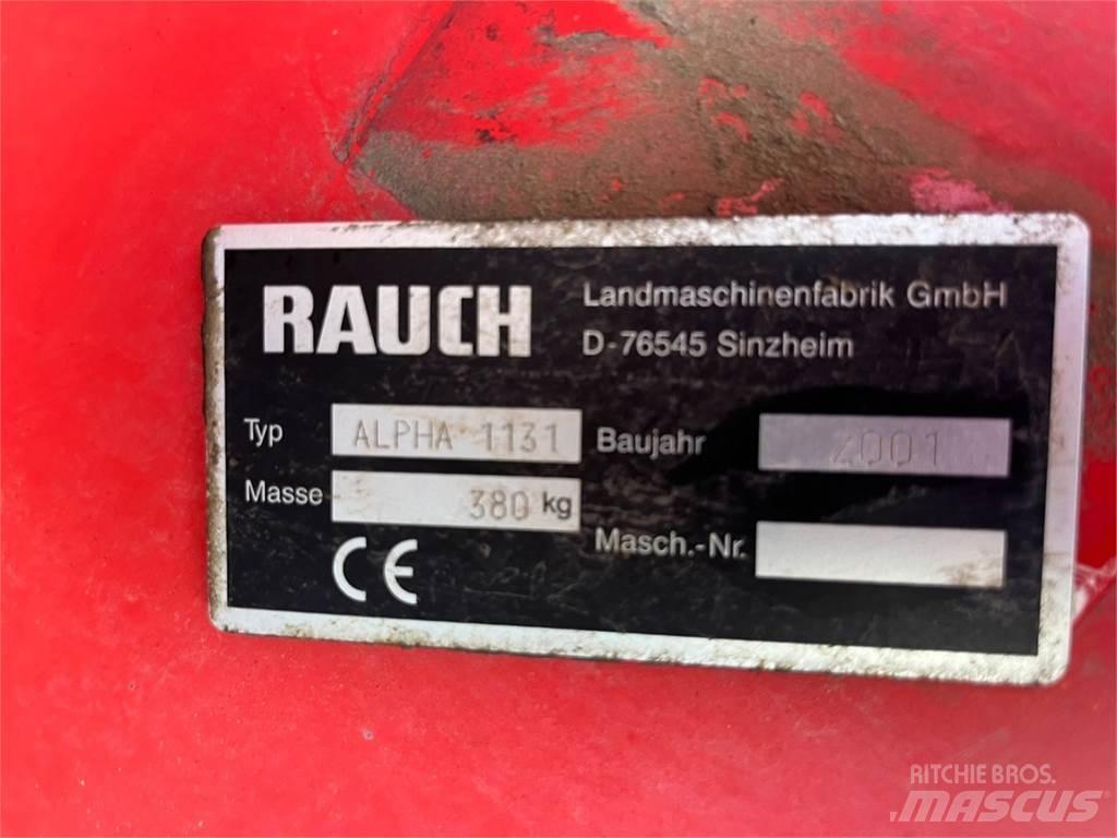 Rauch Alpha 1131 Kunstgjødselspreder