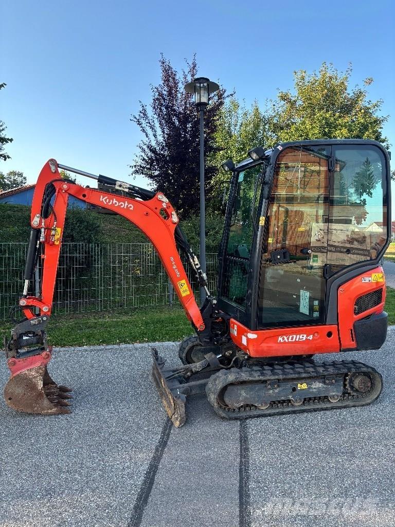Kubota KX 019-4 Minigravere <7t